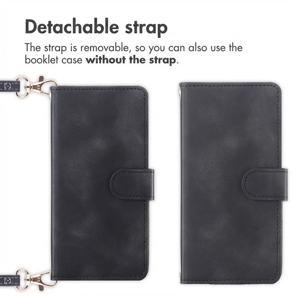 imoshion Bookcase with Strap Apple iPhone 17e / 16e - Black