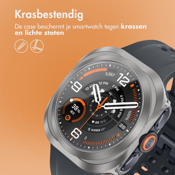 imoshion Full Cover Hardcase Samsung Galaxy Watch Ultra 2 (2026) - Titanium Gray