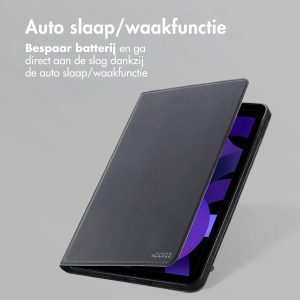 Accezz Classic Tablet Case Apple iPad 11 (2025) 11 inch A16 / iPad 10 (2022) 10.9 inch - Zwart