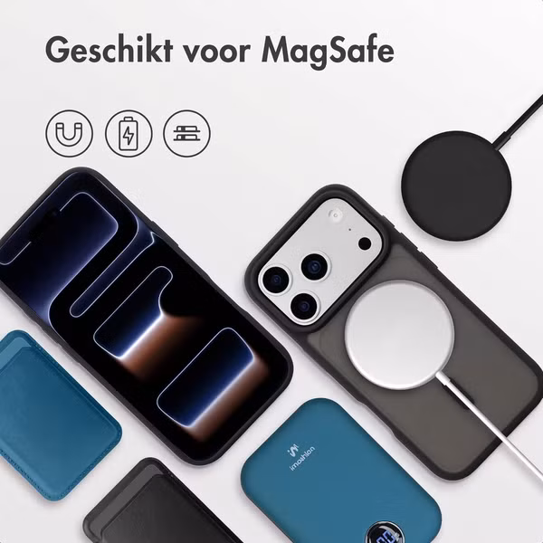 imoshion Color Guard Backcover met MagSafe Apple iPhone 17 Pro - Zwart