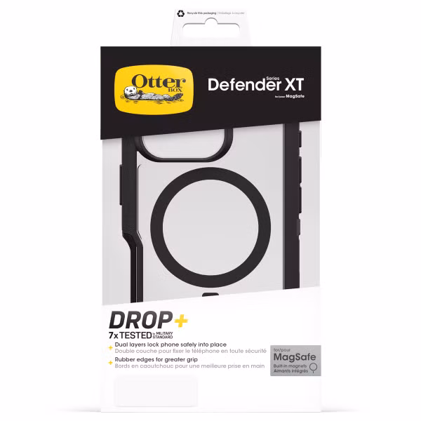 OtterBox Defender XT Backcover met MagSafe Apple iPhone 16 Pro - Dark Side