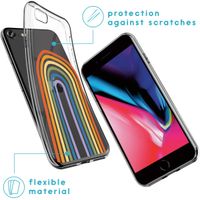 imoshion Design hoesje iPhone SE (2022 / 2020) / 8 / 7 - Rainbow