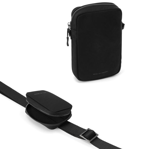 iDeal of Sweden Outdoor Phone Bag - Telefoontasje - Zwart