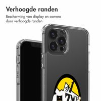Clear Backcover Apple iPhone 12 (Pro) - SV Zwolle