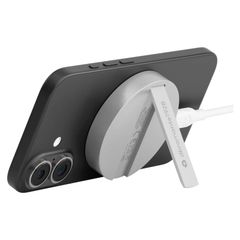 dbramante1928 Re-charge Wireless Magnetic Charger met Standaard 25W - Zilver