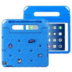 imoshion Kidsproof tablethoes met afneembare dolls Apple iPad 9 (2021) 10.2 inch / iPad 8 (2020) 10.2 inch / iPad 7 (2019) 10.2 inch - Blauw