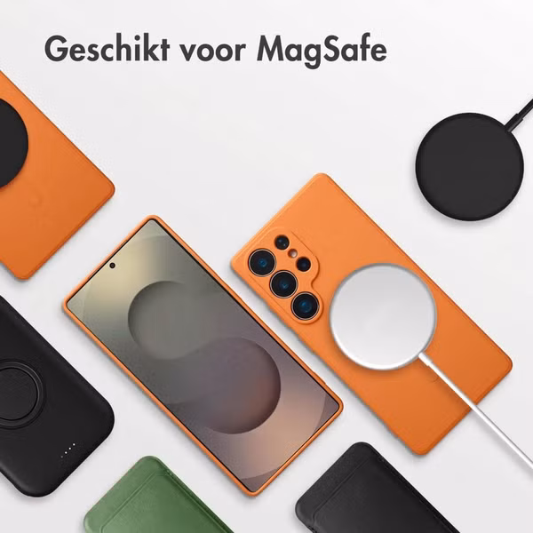 imoshion Color Backcover met MagSafe Samsung Galaxy S25 Ultra - Oranje