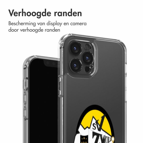 Clear Backcover Apple iPhone 12 (Pro) - SV Zwolle