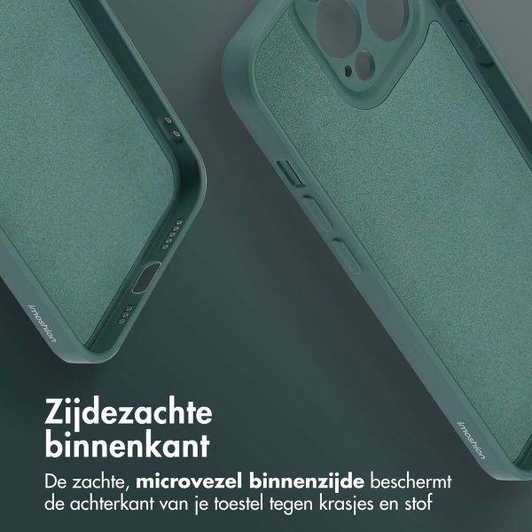 imoshion Color Backcover met MagSafe Apple iPhone 13 Pro - Donkergroen
