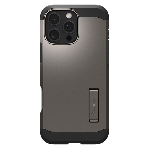Spigen Tough Armor Backcover MagSafe Apple iPhone 16 Pro - Gun Metal