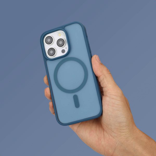 imoshion Colour Guard Back Cover with MagSafe Apple iPhone 14 Pro - Dark Blue