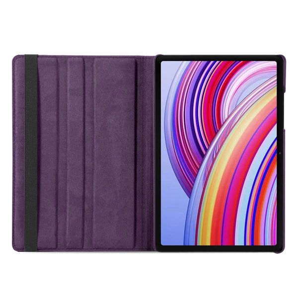 imoshion 360° draaibare Bookcase Xiaomi Redmi Pad Pro / POCO Pad - Paars