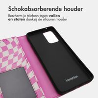 imoshion Design Bookcase Samsung Galaxy A52(s) (5G/4G) - Retro Pink