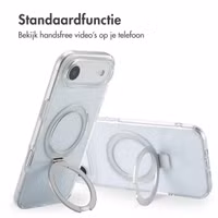 Accezz Ring Stand Backcover met MagSafe Apple iPhone Air - Transparant