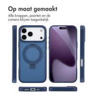 Accezz Ring Stand Backcover met MagSafe Apple iPhone 17 Pro Max - Blauw