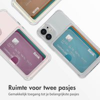 imoshion Softcase Backcover met pasjeshouder Apple iPhone 12 Mini - Transparant