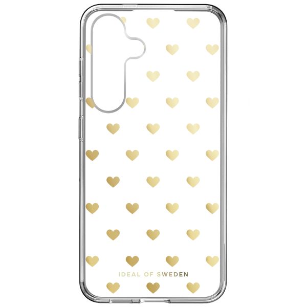 iDeal of Sweden Clear Case Samsung Galaxy S24 - Golden Hearts