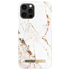 iDeal of Sweden Fashion Backcover Apple iPhone 12 (Pro) - Carrara Gold