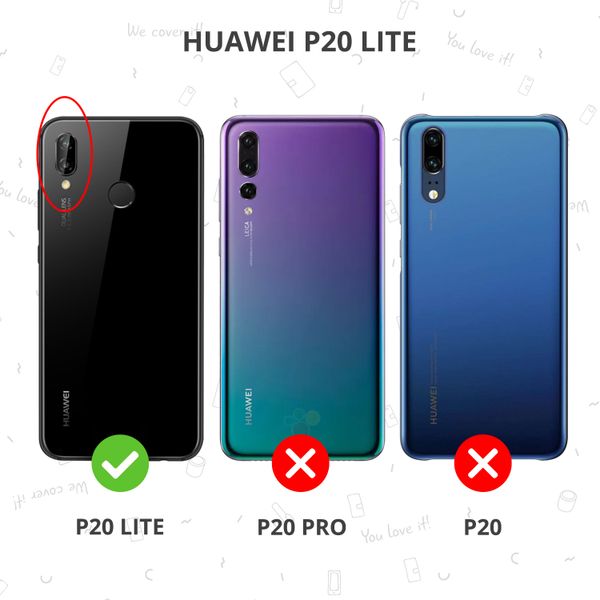 Selencia Gehard Glas Screenprotector Huawei P20 Lite