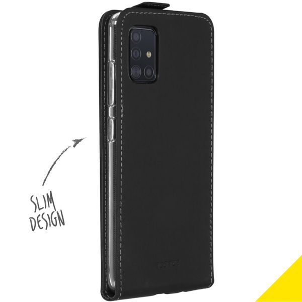 Accezz Flipcase Samsung Galaxy A51 - Zwart