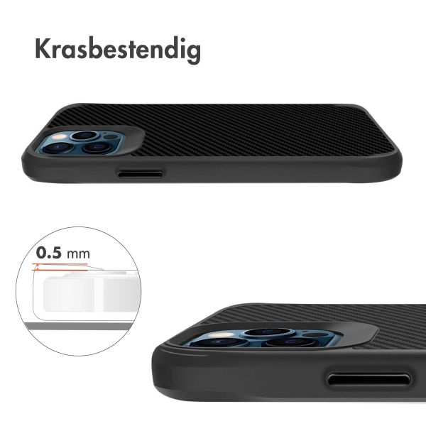 imoshion Rugged Hybrid Case Apple iPhone 12 (Pro) - Zwart