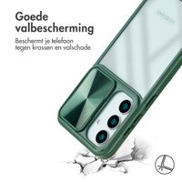 imoshion Camslider Backcover Samsung Galaxy S25 - Donkergroen