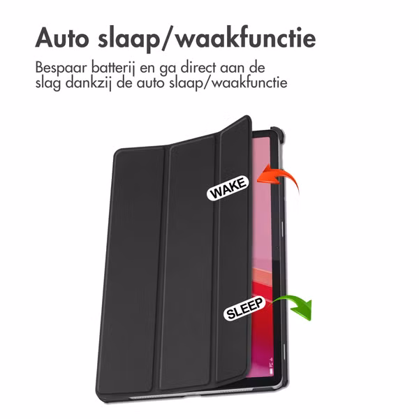 imoshion Trifold Bookcase Lenovo Tab M11 - Zwart