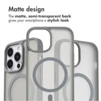 imoshion Colour Guard Back Cover with MagSafe Apple iPhone 13 Pro - Grey