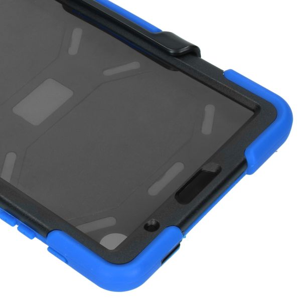 Extreme Protection Army Backcover Galaxy Tab A7 Lite - Blauw