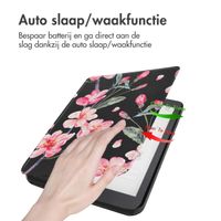 imoshion Design Slim Hard Case Bookcase Kobo Aura One - Blossom