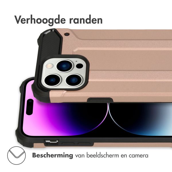 imoshion Rugged Xtreme Backcover iPhone 14 Pro Max - Rosé Goud