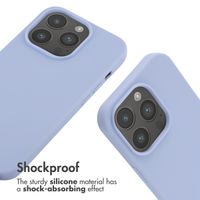 imoshion Silicone Case with Strap Apple iPhone 14 Pro - Purple