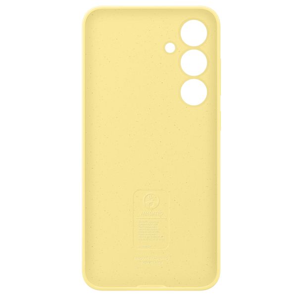 Samsung Originele Silicone Backcover Samsung Galaxy S24 FE - Geel