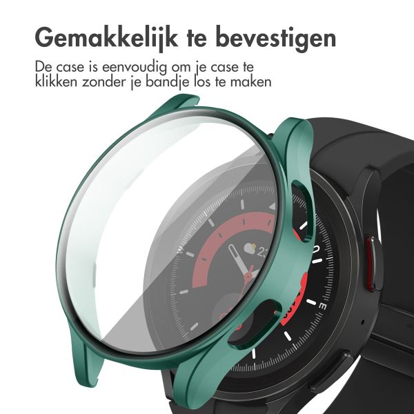 imoshion Full Cover Hardcase Samsung Galaxy Watch 4 44 mm - Donkergroen