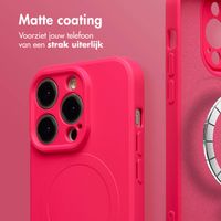 imoshion Color Backcover met MagSafe Apple iPhone 15 Pro Max - Neon Pink