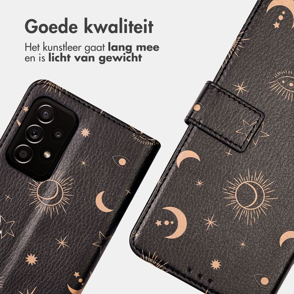 imoshion Design Bookcase Samsung Galaxy A52(s) (5G/4G) - Sky Black