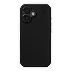 iDeal of Sweden Silicone Case met MagSafe Apple iPhone 16 - Black