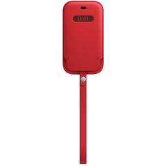 Apple Leather Sleeve MagSafe Apple iPhone 12 Mini - Scarlet Red