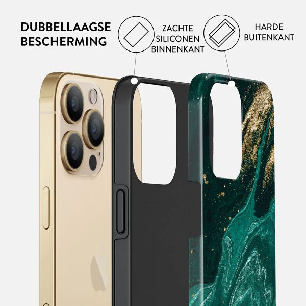 Burga Tough Backcover iPhone 13 Pro - Emerald Pool