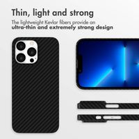 Accezz MagSafe Kevlar® Back Cover Apple iPhone 13 Pro Max - Black