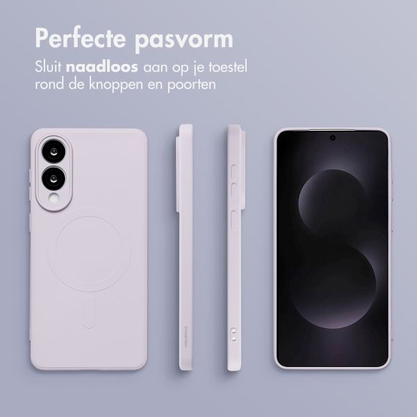 imoshion Color Backcover met MagSafe Samsung Galaxy S25 Edge - Paars