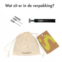 imoshion Premium smartwatch bandje toolkit - Inkorter smartwatch / horloge bandjes - Zwart