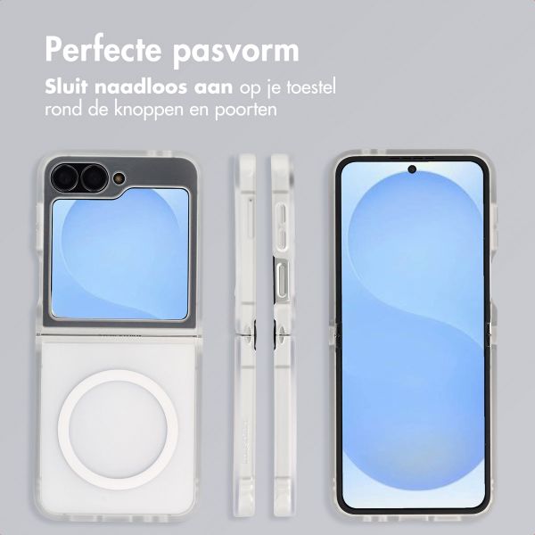 imoshion Color Guard Backcover met MagSafe Samsung Galaxy Z Flip 7 FE - Wit