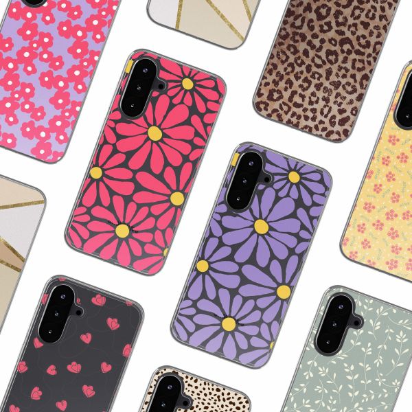 imoshion Design hoesje Samsung Galaxy A56 - Dusty Rose Flowers Connect