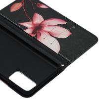 Design Softcase Bookcase Samsung Galaxy S20 FE - Bloemen