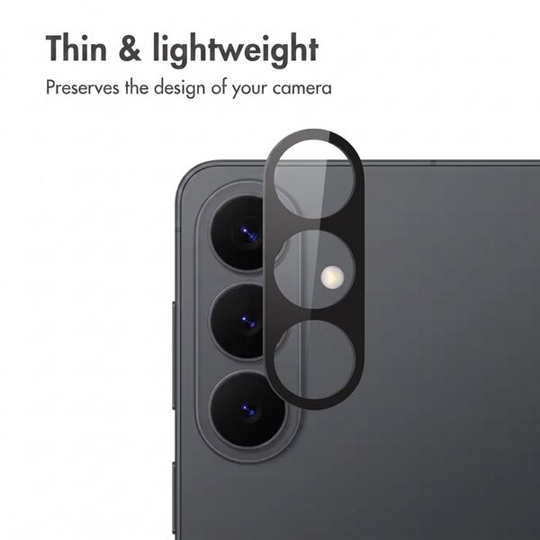 imoshion Camera Protector Glass 2-pack Samsung Galaxy S26 FE - Black