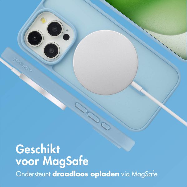 imoshion Color Guard Backcover met MagSafe iPhone 15 Pro - Lichtblauw