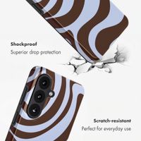 Selencia Vivid Back Cover Samsung Galaxy S26 - Dream Swirl Chocolate