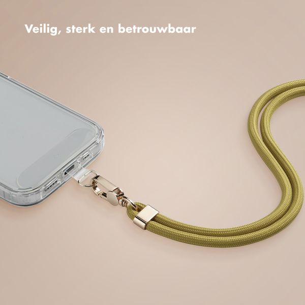 Selencia Universeel telefoonkoord - Olive Dust