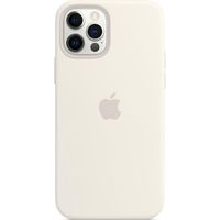 Apple Silicone Backcover MagSafe Apple iPhone 12 Pro Max - White